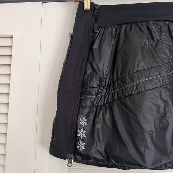 Swix Romsdal 2 Quilted Insulated Skirt Black Women’s Small Snow Winter Ski - Picture 4 of 7